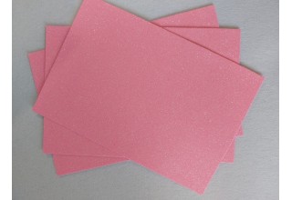 Глиттерный фоамиран перламутровый 2 мм 20*30 см светло-розовый, цена за лист